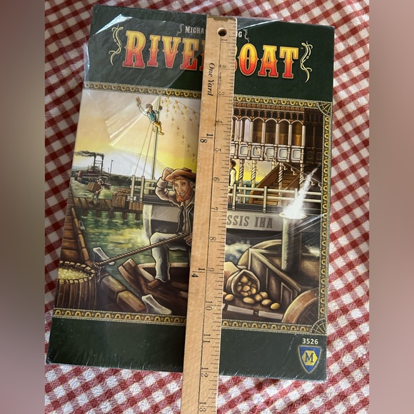 Riverboat Board Game By Mayfair Games 2-4 Players New Mostly Sealed - Picture 7 of 8